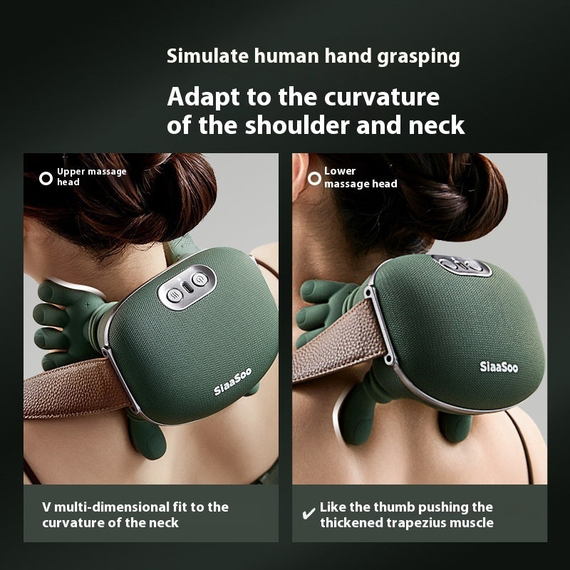Wireless Electric Neck and Shoulder Massager - Pain Relief Device