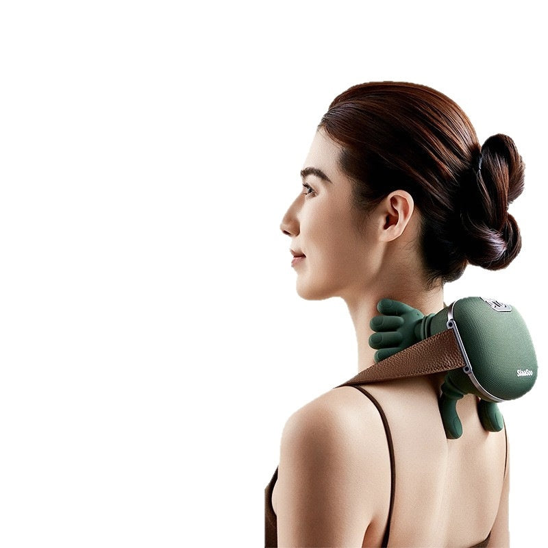Wireless Electric Neck and Shoulder Massager - Pain Relief Device