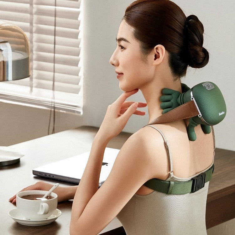 Wireless Electric Neck and Shoulder Massager - Pain Relief Device