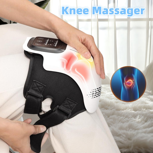 Heated Knee Massager - Rechargeable with Infrared & Vibration