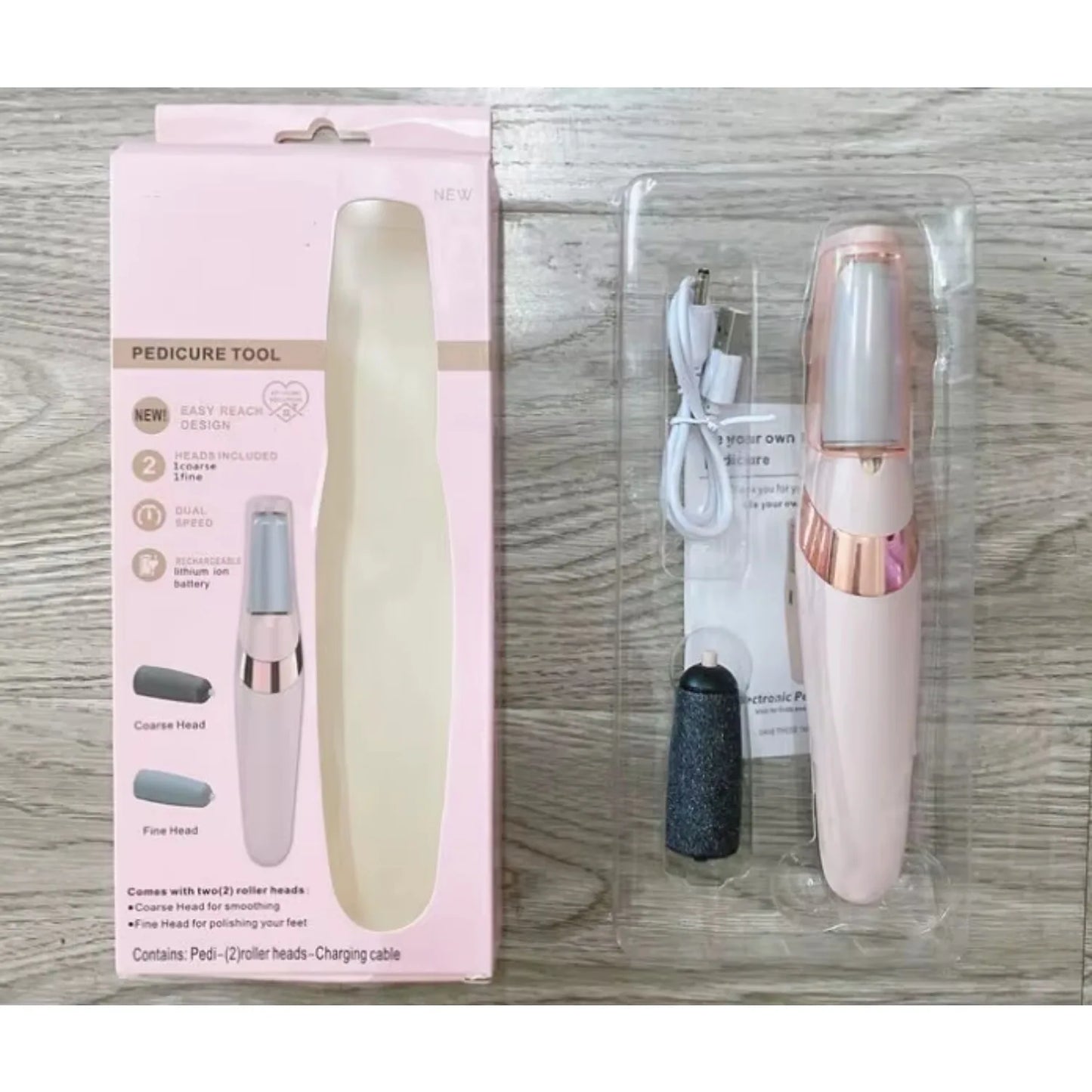 Electric Callus Remover - Rechargeable Foot File