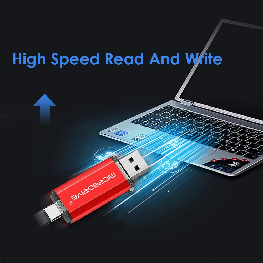 USB-C Flash Drive - 2-in-1 OTG Pen Drive