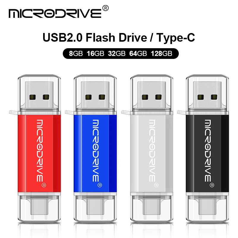 USB-C Flash Drive - 2-in-1 OTG Pen Drive
