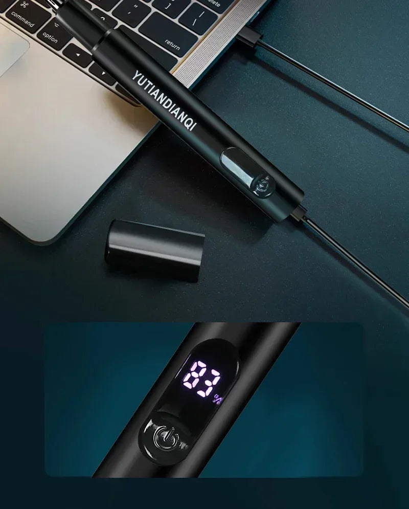 2-in-1 Electric Ear and Nose Hair Trimmer - Painless