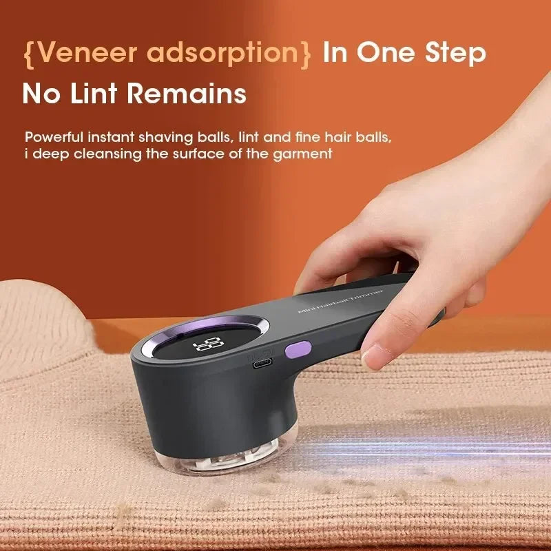 Electric Lint Remover - Digital Display Fabric Shaver