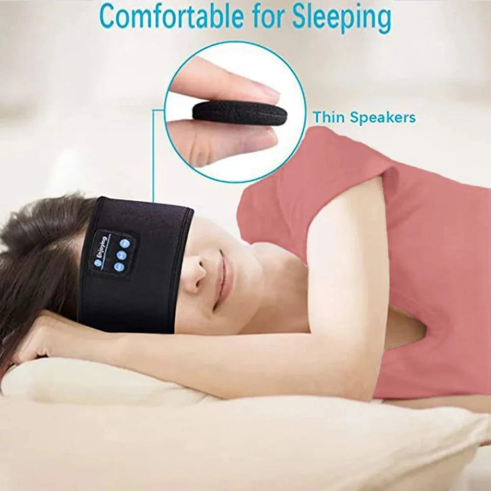 Bluetooth Sleep Headband - Wireless Music Eye Mask