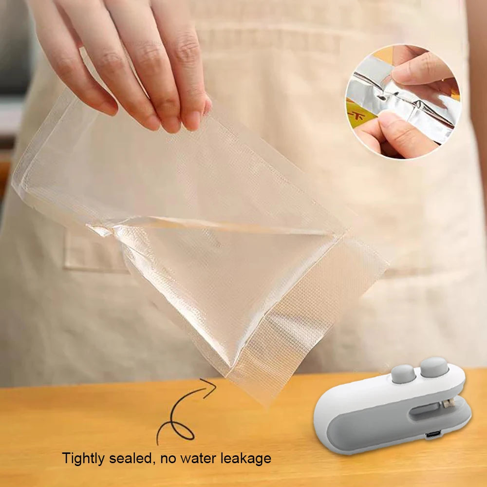 Mini Heat Bag Sealer - Handheld Food Sealer